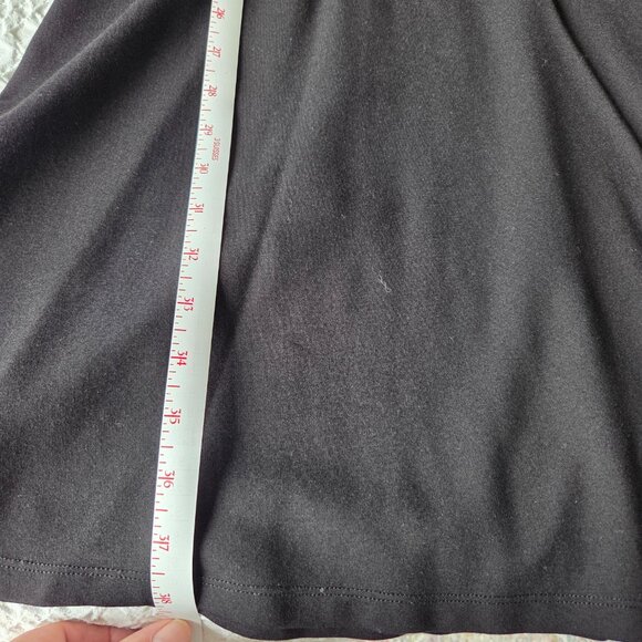 Seraphine Vanessa roll neck long sleeve maternity luxurious Black dress. Size 8 - Picture 5 of 6